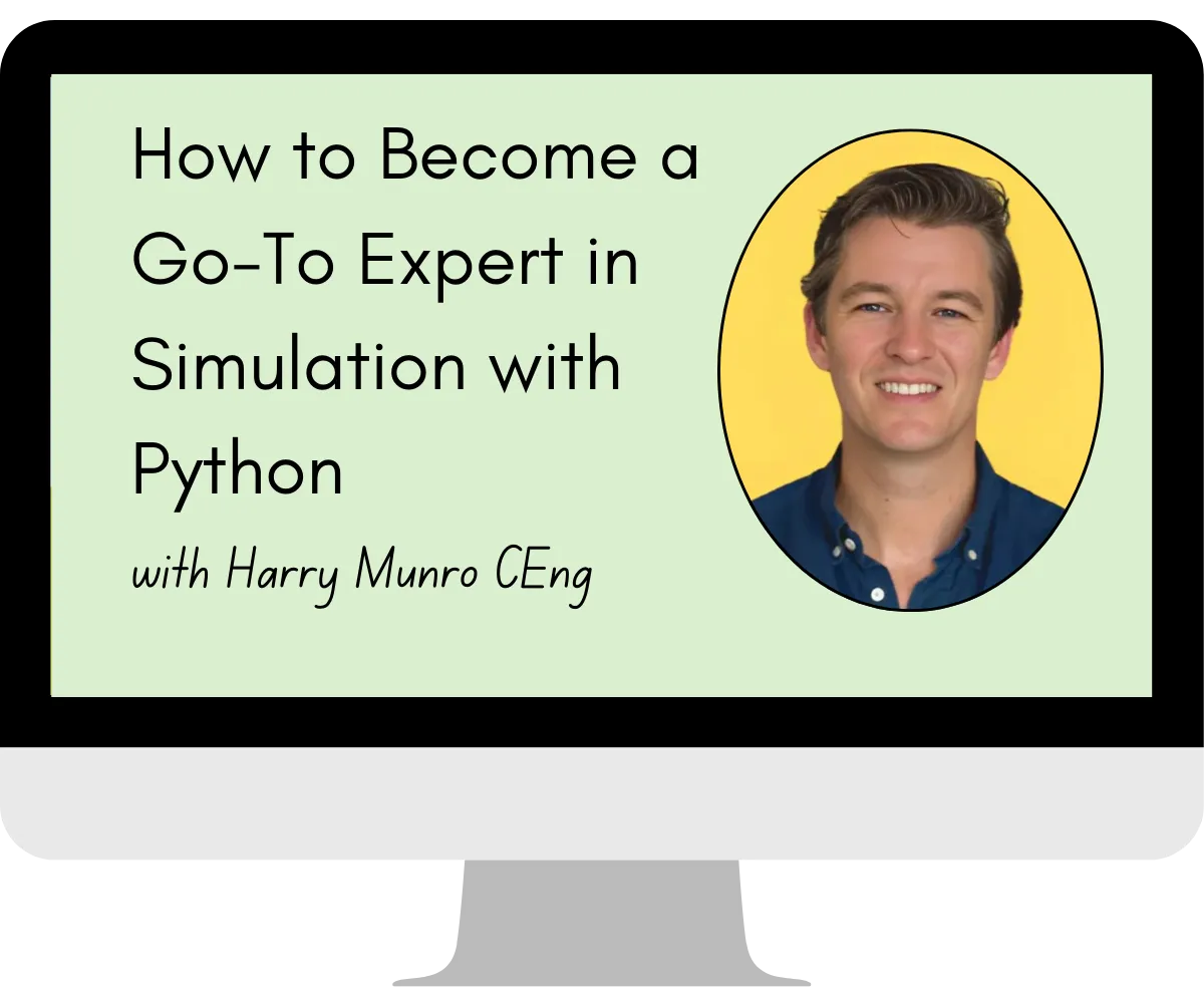Still from the free simulation masterclass